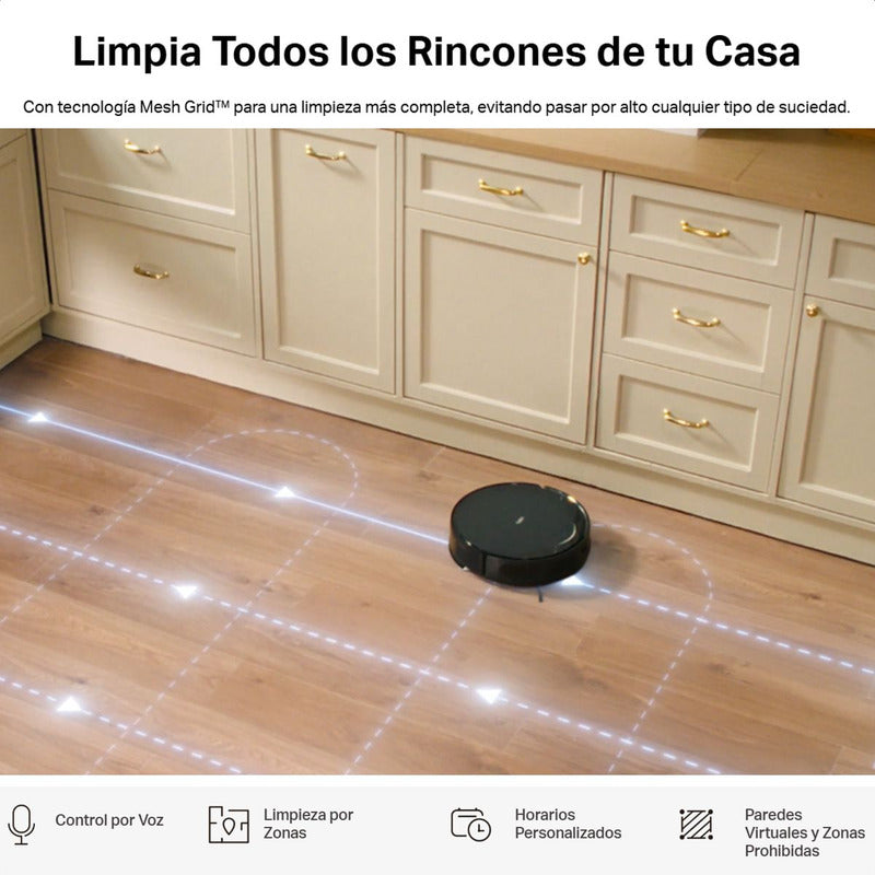 Aspiradora Robot Inteligente Tp-link Tapo Rv20 Max, 5300pa, Navegación LiDAR Sin Base de Vaciado