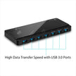 Hub De 7 Puertos Usb 3.0 / 3 De Carga 5v/1.5a, Tp-link Uh700