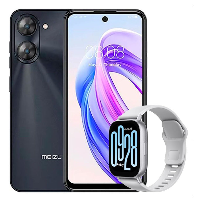 Celular Meizu Mblu 21 Lte 128gb/6gb Negro + Watch 5 Active