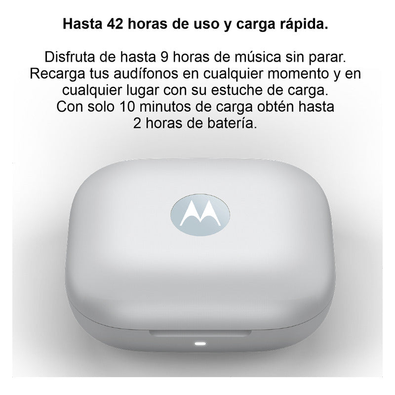 Motorola Moto Buds, Auriculares Bt 5.3 Anc Hi-res Audio, Lbl