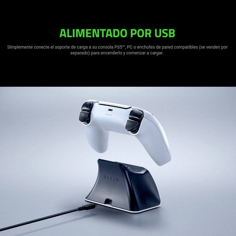 Razer Quick Charging Stand Base Carga Rápida Para Mando Ps5