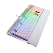 Teclado Gamer Mecánico Redragon K550 Yama, Luces Rgb, Blanco