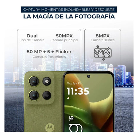 Celular Motorola Moto G15 256gb/4gb Vrd + Watch 5 Active