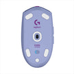 Mouse Gamer Inalámbrico Logitech G305 LIGHTSPEED Sensor HERO 12000 DPI 6 Botones Programables - Lila