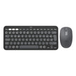 Combo Bluetooth Logitech Teclado K380s + Mouse M196, Grafito