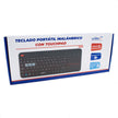 Teclado Inalámbrico Multidispositivo Touchpad Unitec W001