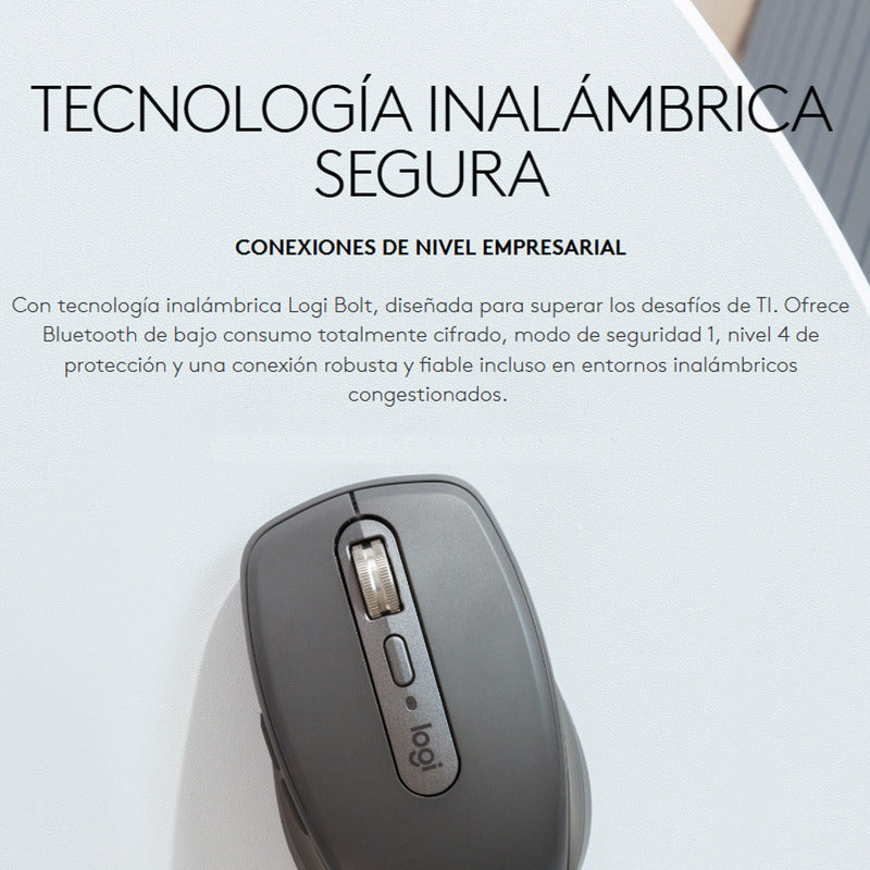Mouse Compacto Avanzado Logitech Mx Anywhere 3s For Business