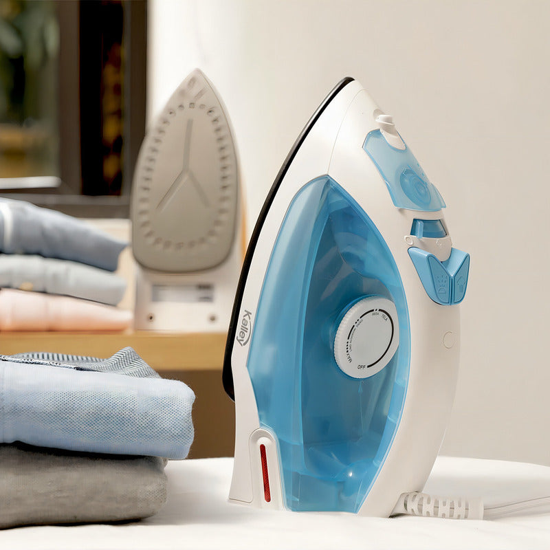 Plancha A Vapor Kalley K-pb100aa Color Azul