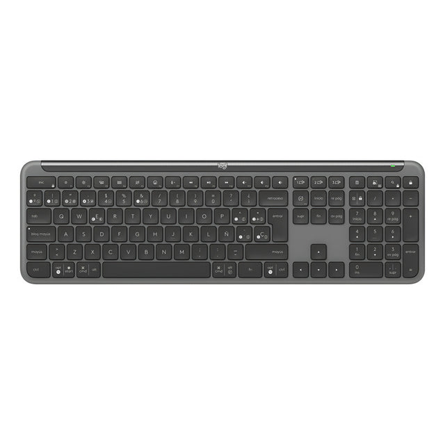 Teclado Bluetooth Bolt Logitech Signature Slim K950, Negro