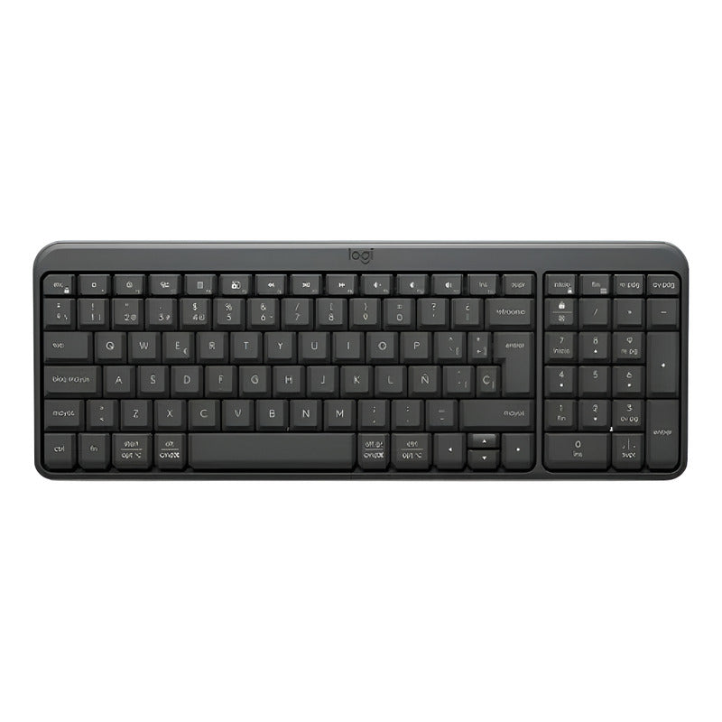 Teclado Bluetooth Inalámbrico Logitech K250 Compacto, Negro
