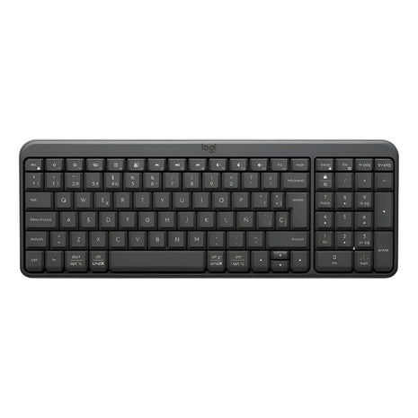 Teclado Bluetooth Inalámbrico Logitech K250 Compacto, Negro