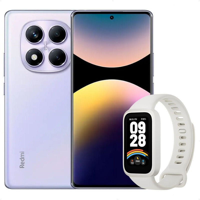 Celular Redmi Note 14 Pro 256gb/8gb Violeta + Band 9 Active
