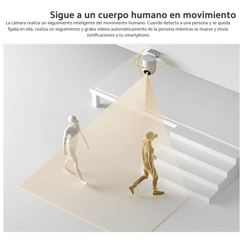 Xiaomi Cw300, Cámara Seguridad Exterior 4mp + Micro Sd 128gb