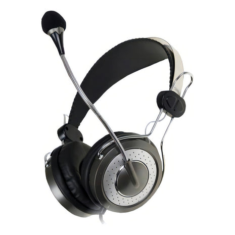 Auricular C/microfono Genius Hs-04su Pc Plug 3.5mm