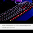 Teclado Gamer Xtech Xtk-520s, Retroiluminado 3c / Multimedia