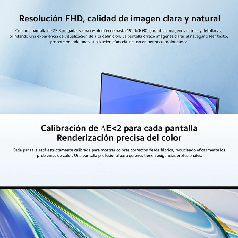 Monitor Xiaomi A24i, Pantalla Ips 7.5mm, Full Hd 1080p 100hz