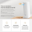 Router Inalámbrico 4G LTE con Sim Card Mercusys MB110-4G Red WiFi hasta 300Mbps
