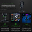 Micrófono Gamer Razer Seiren Mini Condensador Supercardioide Negro Clásico