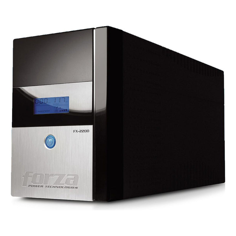 Ups Interactiva Forza Fx-2200lcd 2200va/1200w 8 Tomas ±81min Negro
