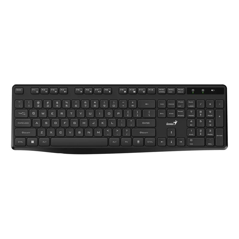 Teclado Inalambrico Genius Kb-7200 / Tecnocenter Color Del Teclado Negro Idioma Español España