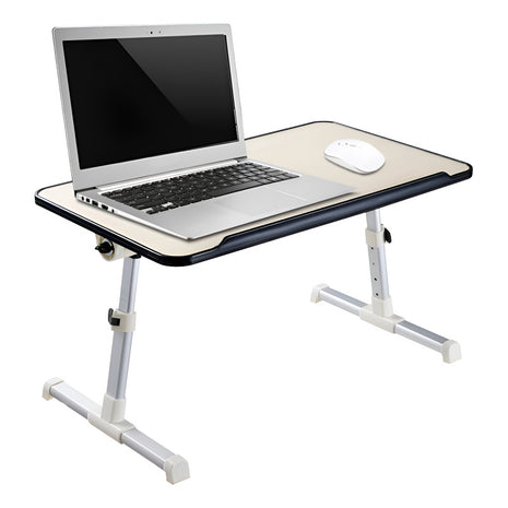 Base / Mesa Para Portátil Jd Bl-01, Funcional Y Ergonómica Beige