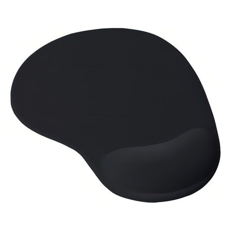 Pad Mouse Ergonómico Con Apoyo En Gel Para La Muñeca - Negro