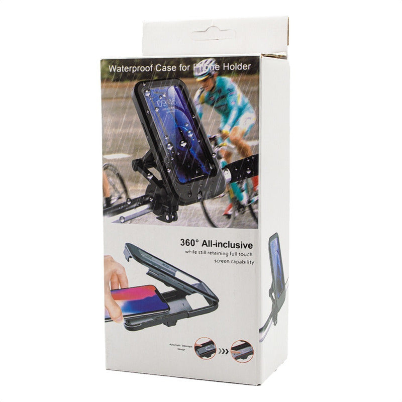 Soporte Holder Celular De Moto Bicicleta Estuche Impermeable