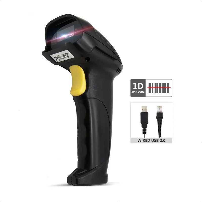 Lector / Escáner Usb Código De Barras + Soporte