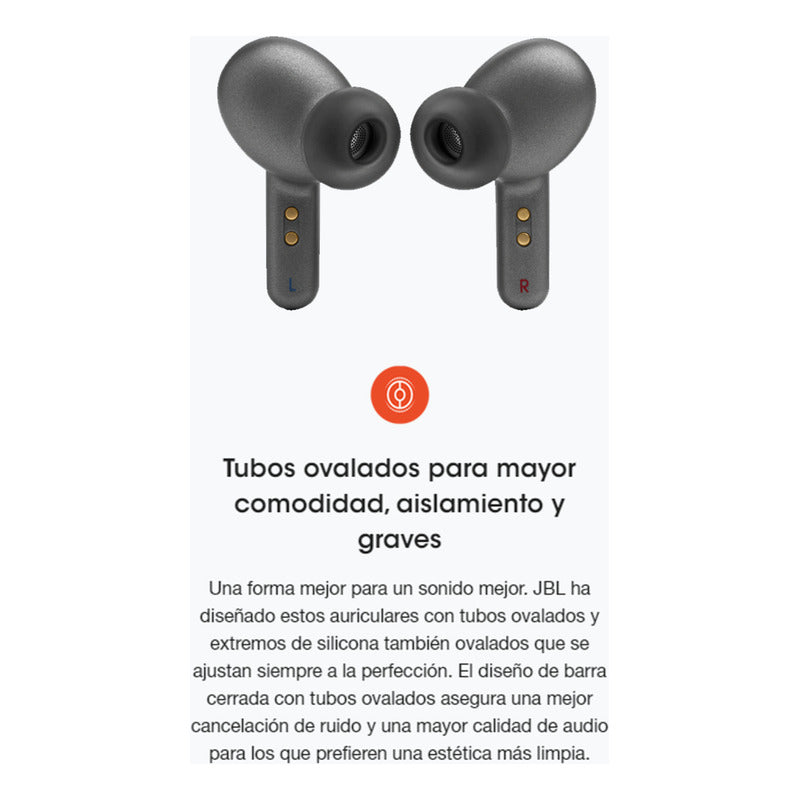 Audífonos Inalámbricos Jbl Live Pro 2 Tws / Bluetooth, Blk
