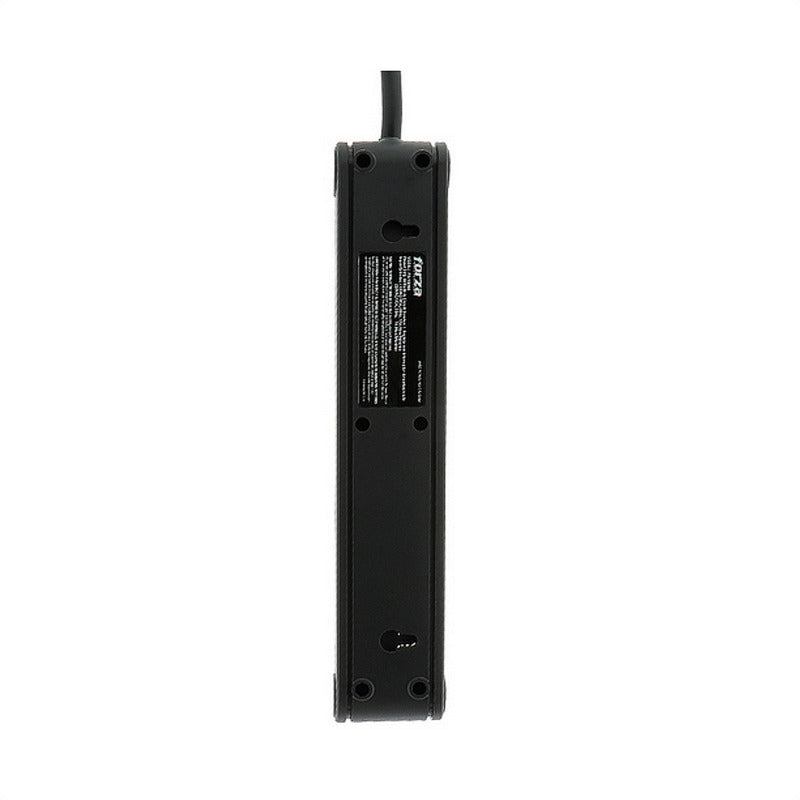 Multitoma Forza Ps-1006b, Extensión 3 Metros, 6 Tomas, 1680w