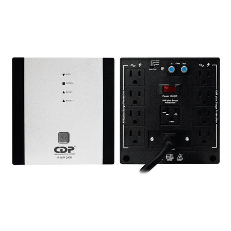 Regulador De Voltaje Cdp R-avr 3008, 3000va / 1500w, 8 Tomas