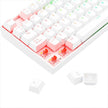 Teclado Mecánico Redragon K552rgb Kumara Blanco, Switch Rojo Español Latinoamérica
