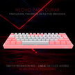 Teclado Gamer Mecánico Wireless Redragon K616rgb-wp Fizz Pro