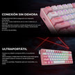 Teclado Gamer Mecánico Wireless Redragon K616rgb-wp Fizz Pro