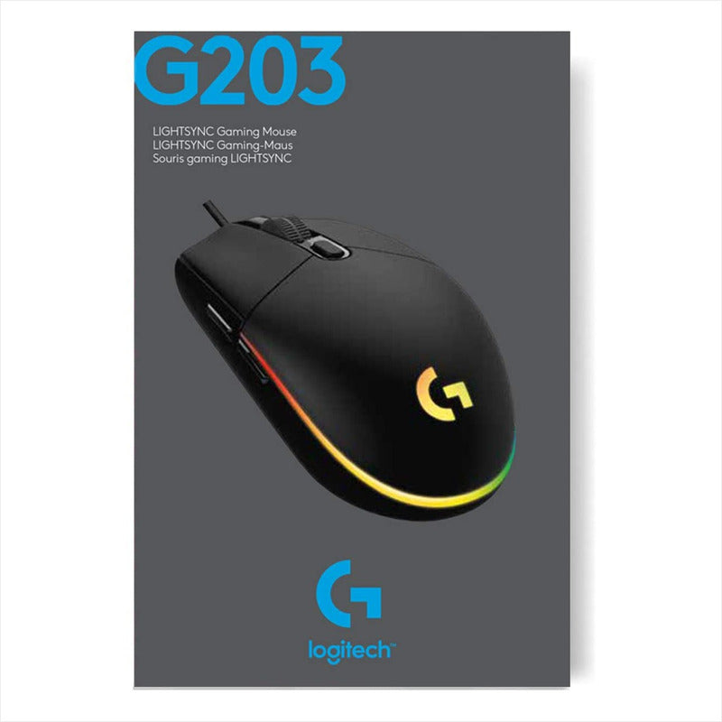 Combo Gamer Logitech G Prodigy Rgb Teclado G213 + Mouse G203