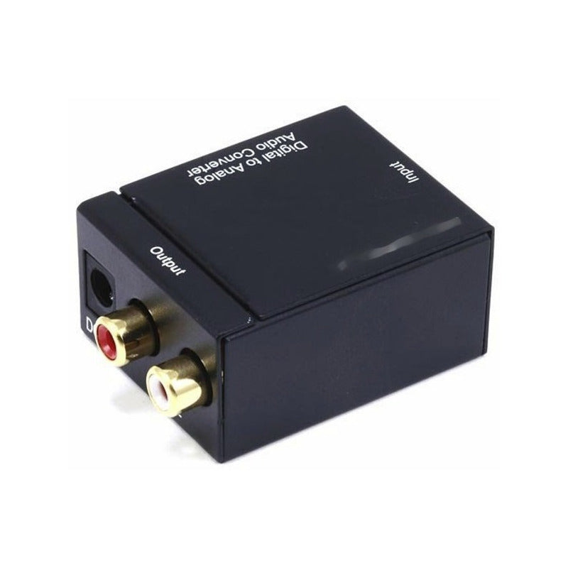 Convertidor De Audio Digital Óptico/coaxial A Análogo Rca