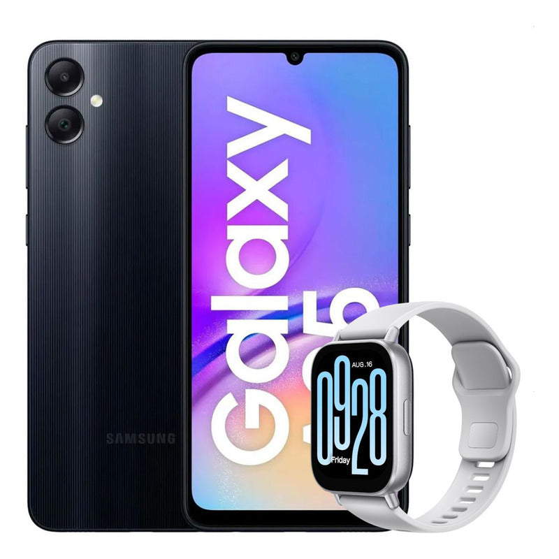 Celular Samsung Galaxy A05 64gb/4gb Negro + Watch 5 Active