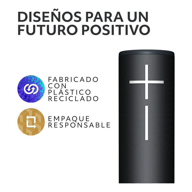 Parlante Impermeable Bluetooth Ultimate Ears Boom 4, Negro