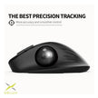 Mouse Ergo Trackball Delux Mt1 Db / Inalámbrico + Bluetooth Negro