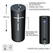 Parlante Impermeable Bluetooth Ultimate Ears Boom 4, Negro