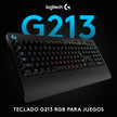 Combo Gamer Teclado Logitech G213 + Mouse G203 + Diadema G335