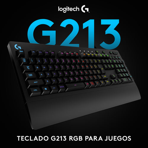 Combo Gamer Teclado Logitech G213 + Mouse G203 + Diadema G335