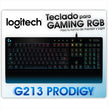 Teclado Gamer Logitech G213 Prodigy Con Iluminación Rgb Negro Inglés Us