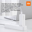 Cargador De Pared Xiaomi Puerto Dual Tipo A Y C 65w Gan 1a1c
