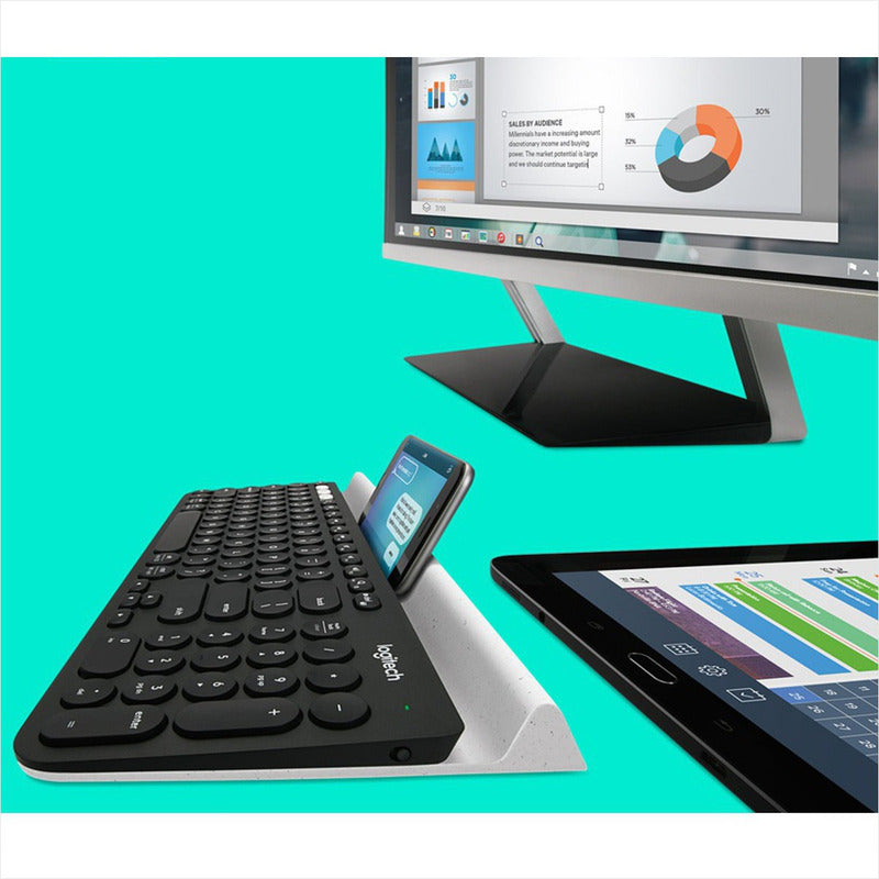 Combo Multi-device Flow Logitech: Teclado K780 + Mouse M720