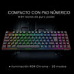 Teclado Gamer Redragon Ziggs K669-rgb 94 Teclas, Sw Red, Esp