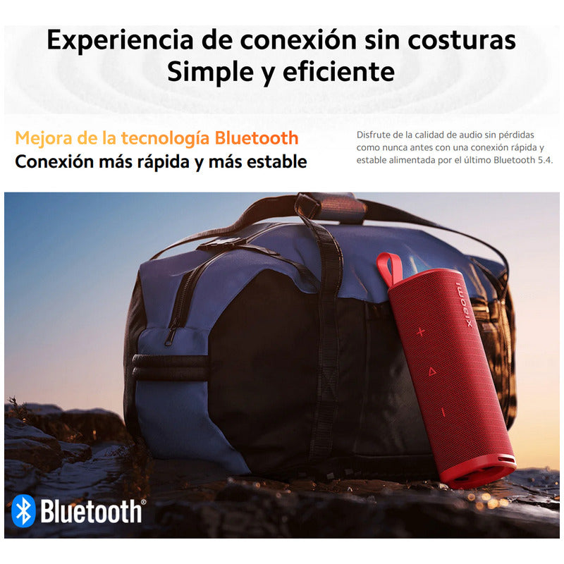 Xiaomi Sound Outdoor, Parlante Bt Portátil 30w Ip67 Tws, Red