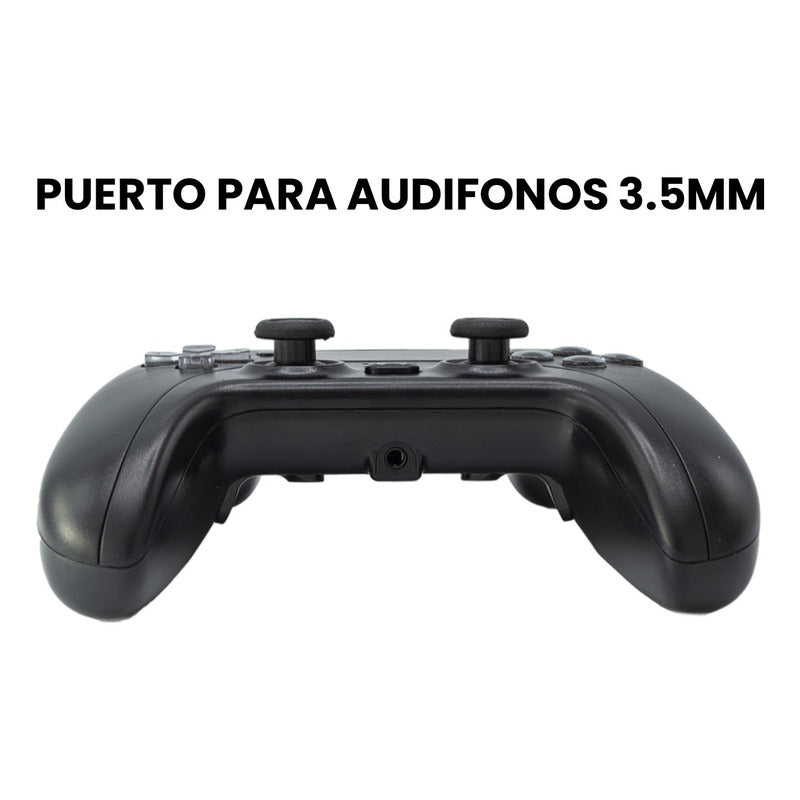Gamepad Inalámbrico Startec St-gc-18 Para Pc Y Ps4, Negro