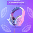Diadema Gamer Redragon H211w-rgb Cronus White Micrófono Plug 3.5mm