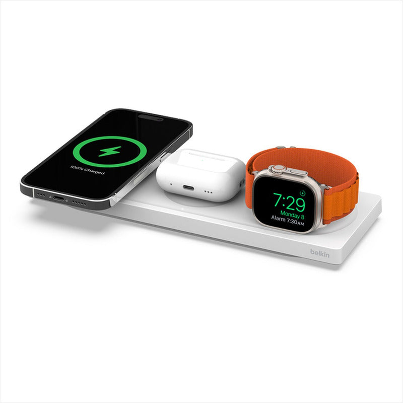 Base Carga 3en1 Wireless Magsafe 15w Belkin Boostcharge Pro